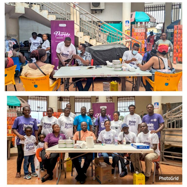Ankaful Psychiatric Hospital Hosts Health Screening at Kotokraba as awareness for 60th Anniversary